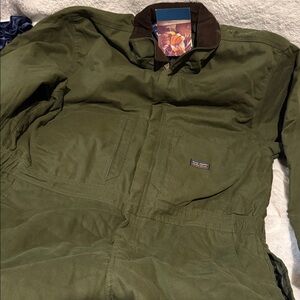 Mens Bass Creek coveralls, work wear authentic warm, durable protection,